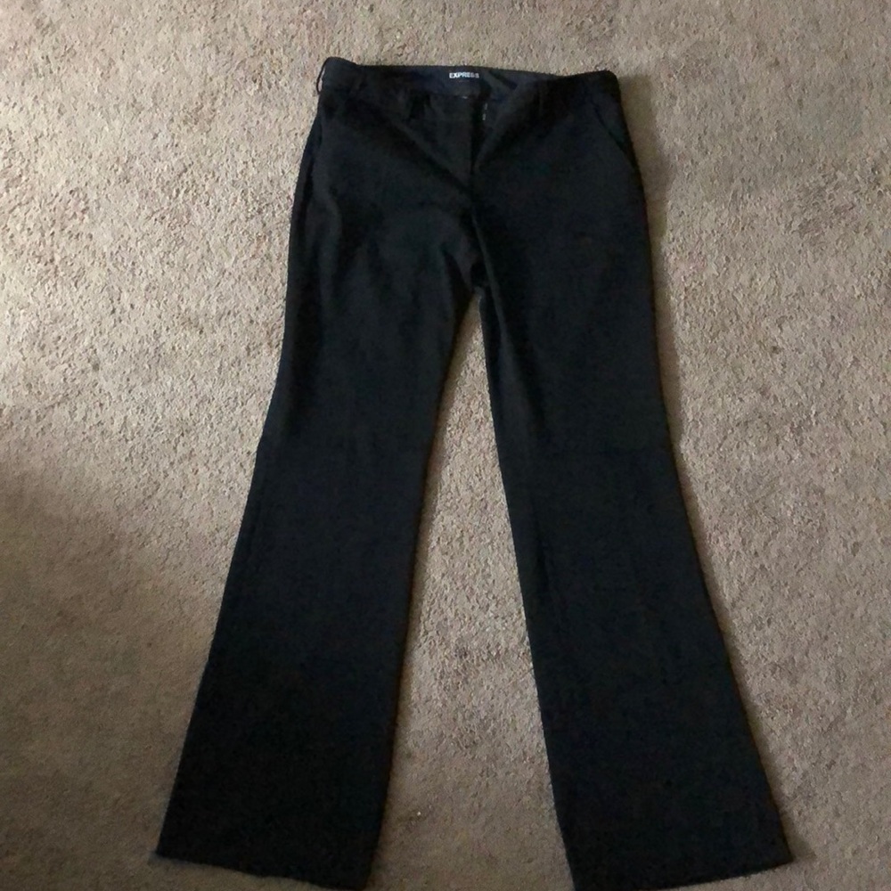 Express Black Columnist Dress Pants